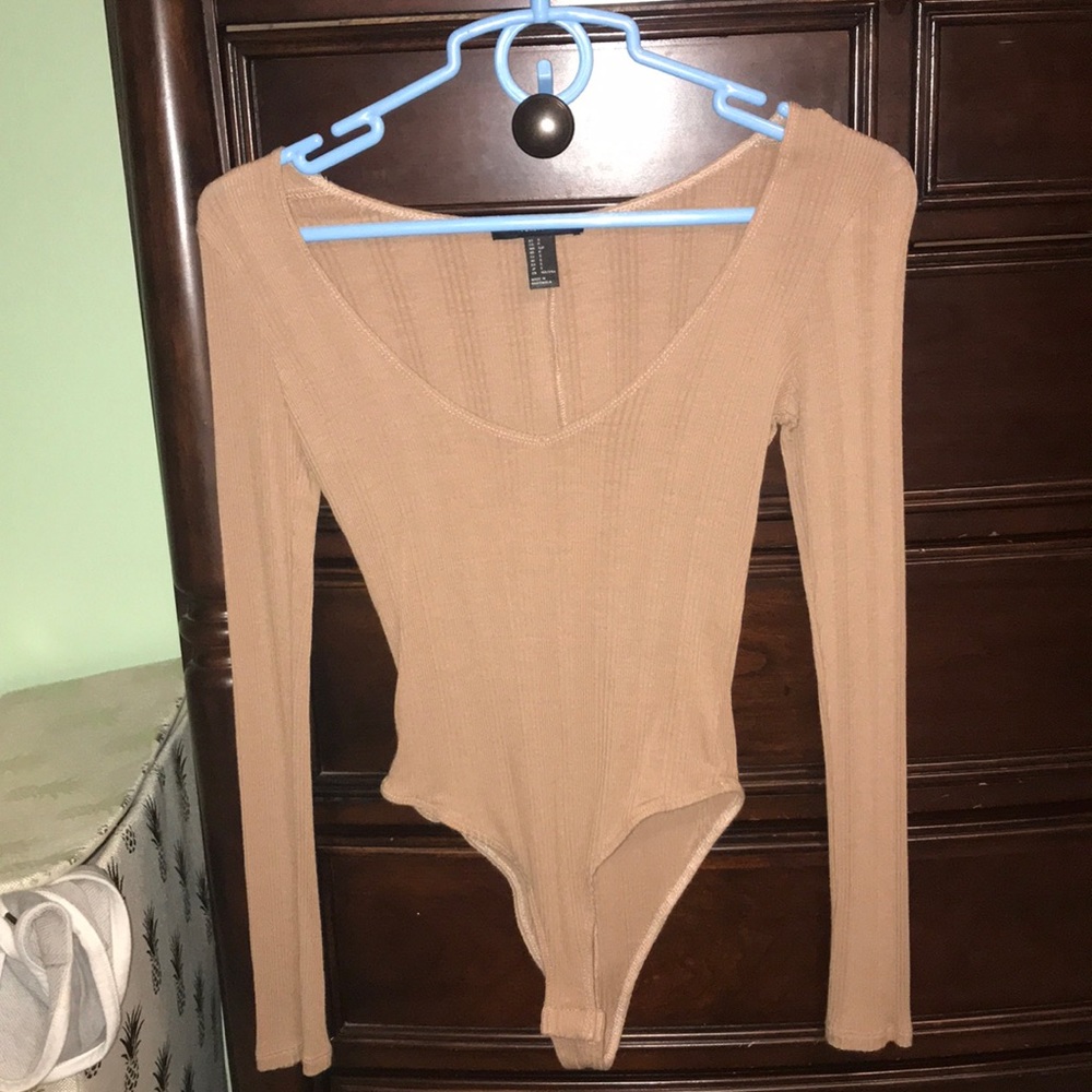 Beige bodysuit